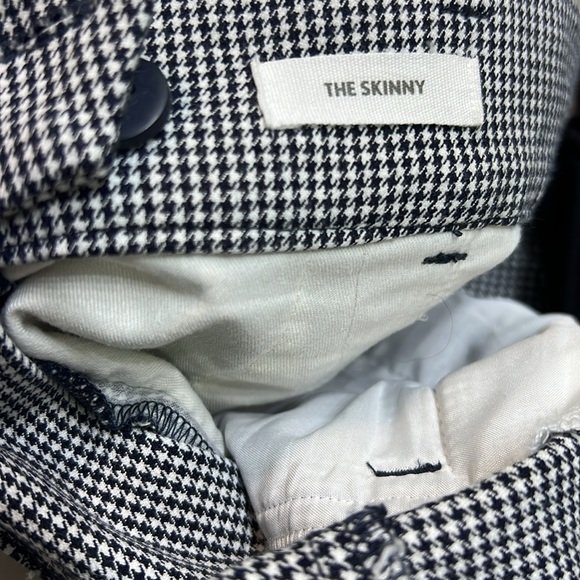 Women Black White Pants EUC size 16 curvy - Picture 8 of 9